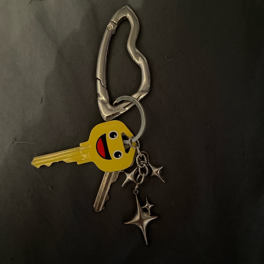 Unique y2k streetwear chrome carabiner